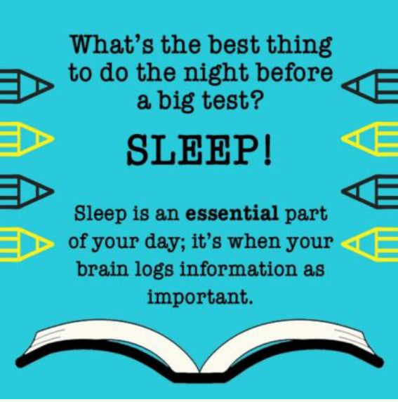Tips to develop healthy sleep habits for children before important tests and learning activities