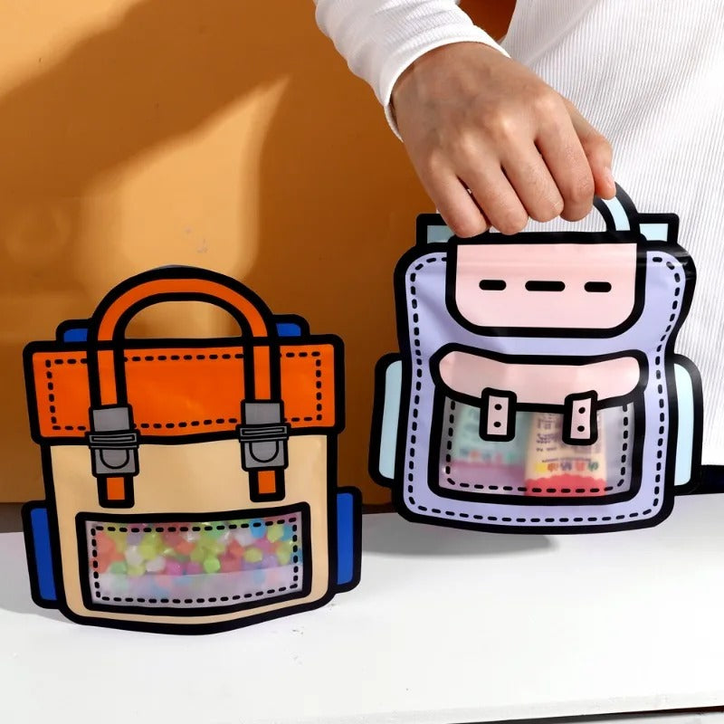 House Theme Guddi Bags Party Favor Bags Cookie Bags Birthday Party Return Gift Bags Goody Bags For Return Gifts For Kids(18 * 21Cm), Multicolor (Pack of 25pc)