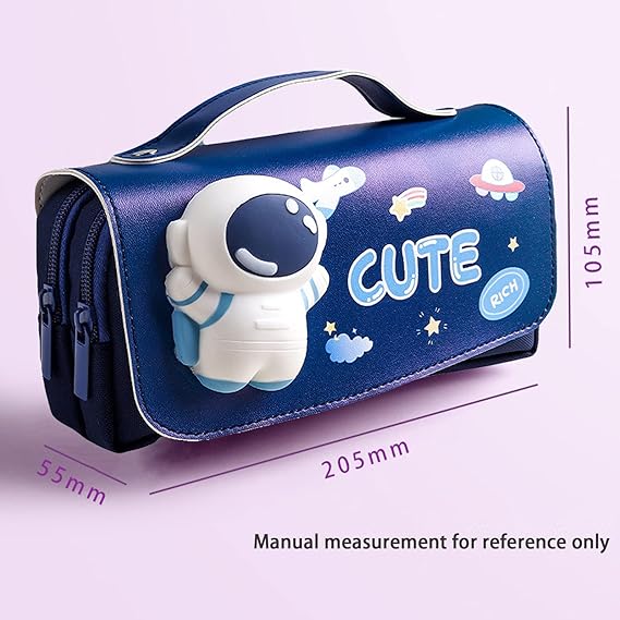 3D Squishy Space Pencil Pouch for Kids NIYO TOYS