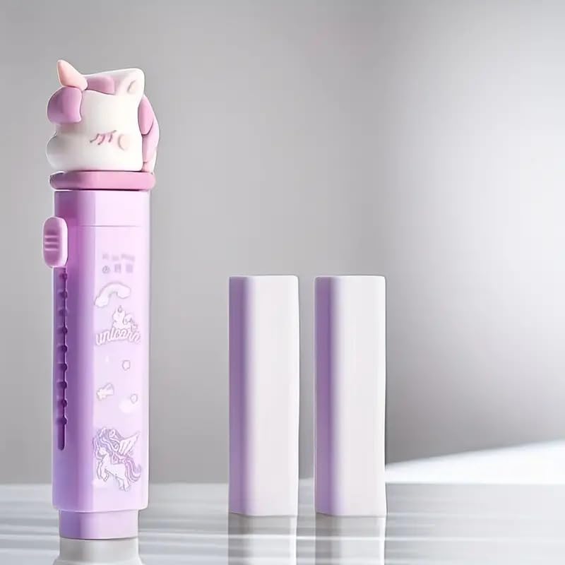Niyo Toys Cute Unicorn Design Push Eraser NIYO TOYS