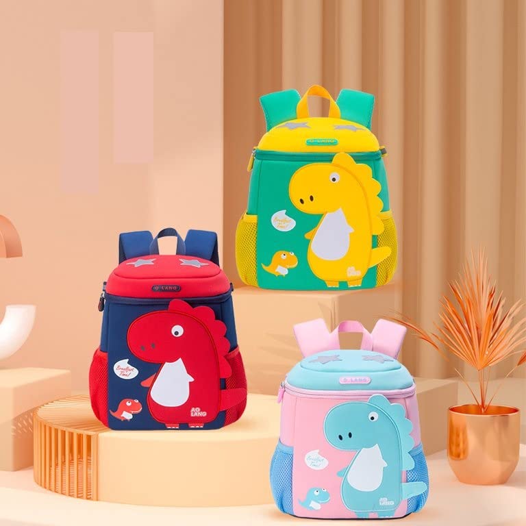 3D Dino Backpack For Kindergarten Kids