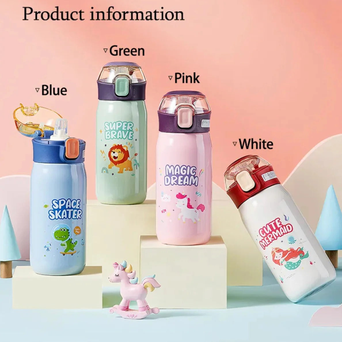 NIYO Amazing Insulated Steel Sippers with Pastel Colours NIYO TOYS