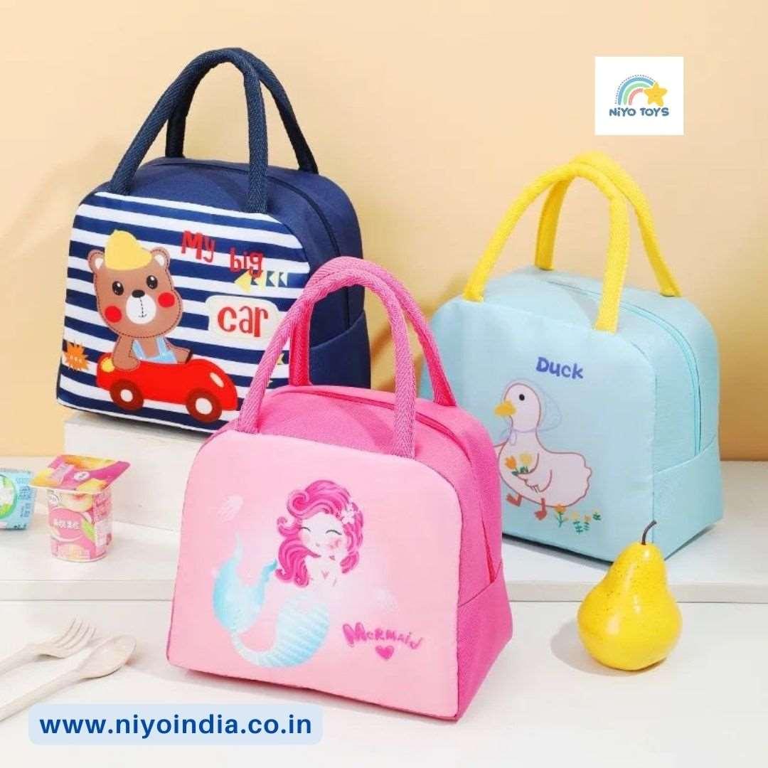 Cartoon Portable Thermal Lunch Box Bags for Kids NIYO TOYS