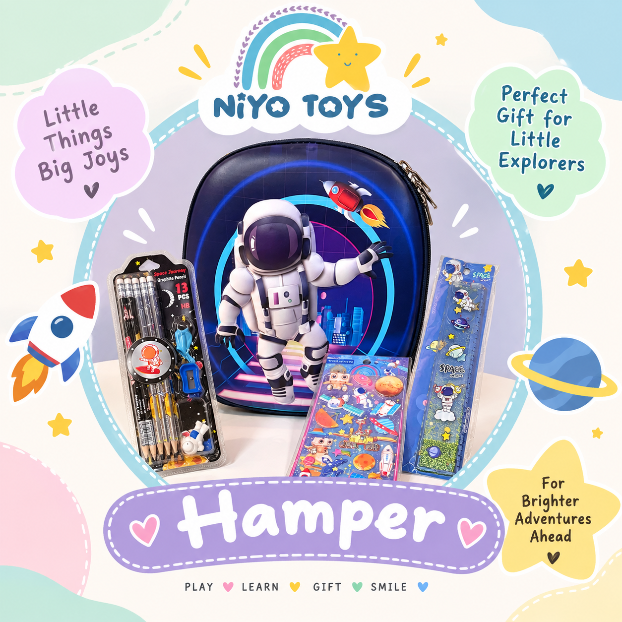 π Space Explorer Hamper | Niyo Toys