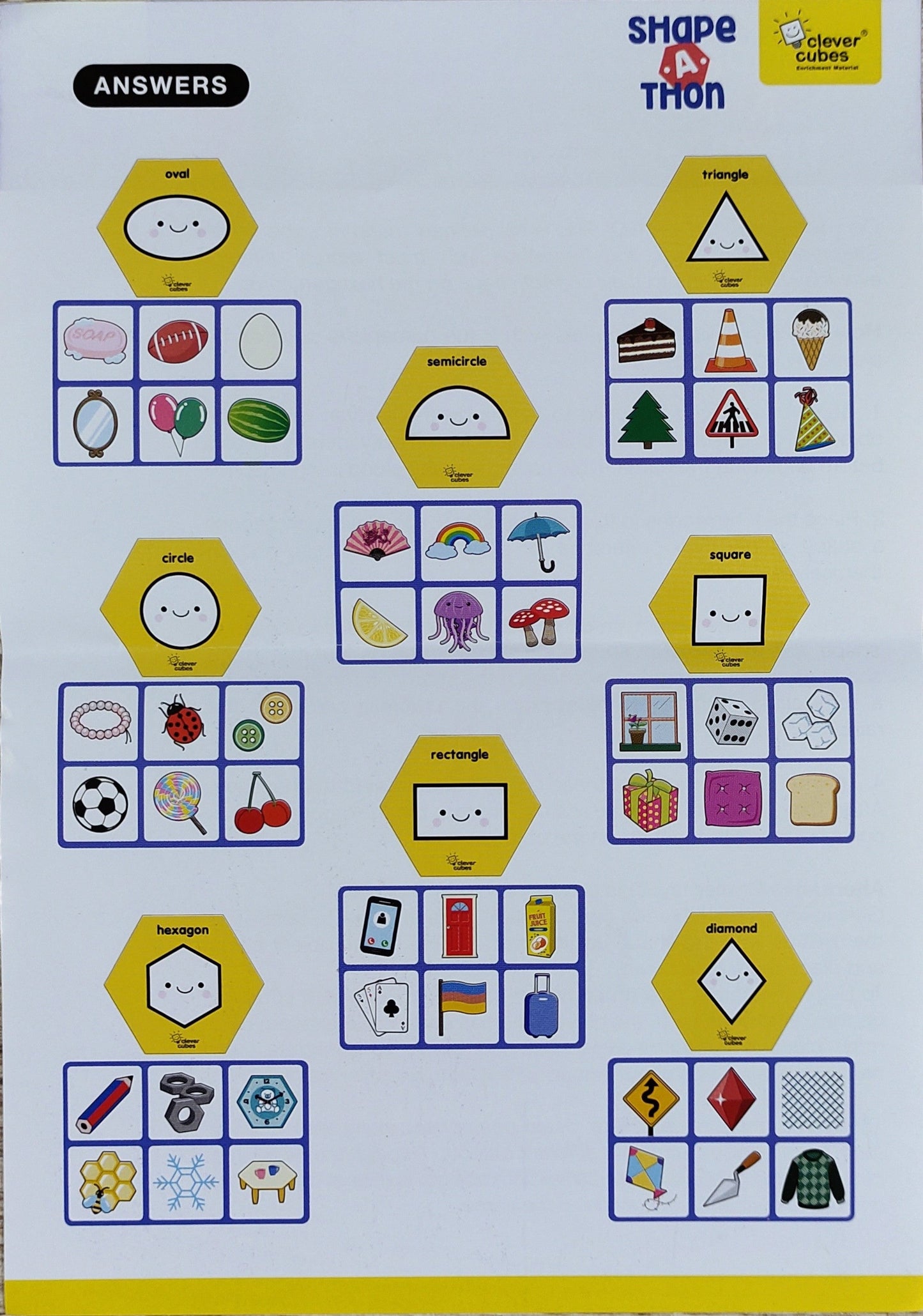 Shape-A-Thon Clever cubes NIYO TOYS