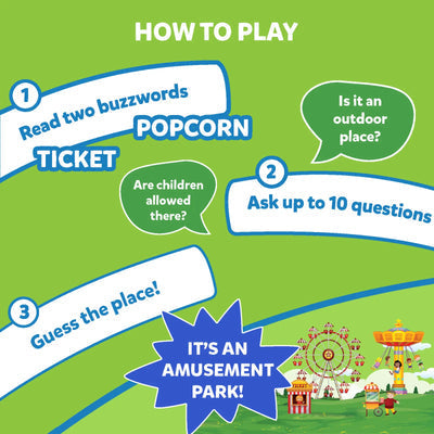 Guess in 10: All Around The Town | Trivia card game (ages 6+) NIYO TOYS