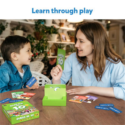Guess in 10: All Around The Town | Trivia card game (ages 6+) NIYO TOYS