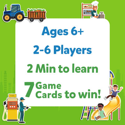 Guess in 10: All Around The Town | Trivia card game (ages 6+) NIYO TOYS
