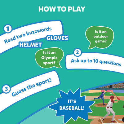 Guess in 10: World Of Sports | Trivia card game (ages 6+) NIYO TOYS