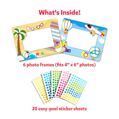 Dot it! - Photo Frames | No Mess Sticker Art (ages 3-7) NIYO TOYS