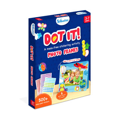 Dot it! - Photo Frames | No Mess Sticker Art (ages 3-7) NIYO TOYS