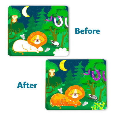 Dot it! - Animals & Dinosaurs Combo | No mess sticker art (ages 3-7) NIYO TOYS