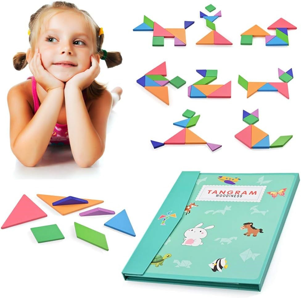 Magnetic tangram book NIYO TOYS