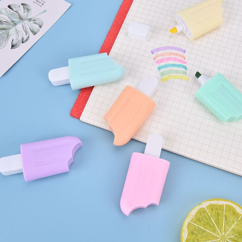 Niyo 6pcs Cute Mini Ice Creame Highlighter NIYO TOYS