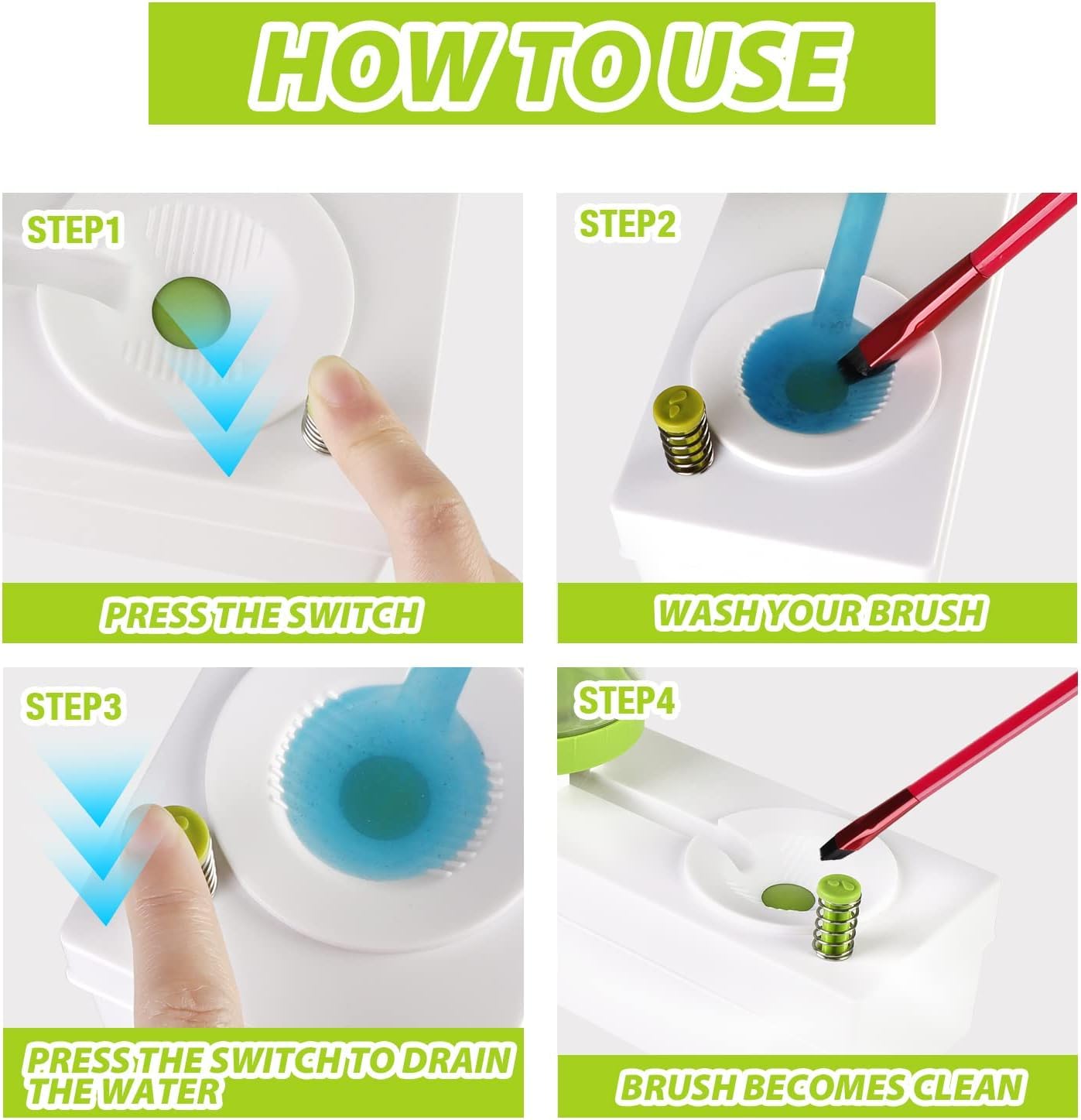 Paint Brush Cleaner Easy Cleaning Basin NIYO TOYS