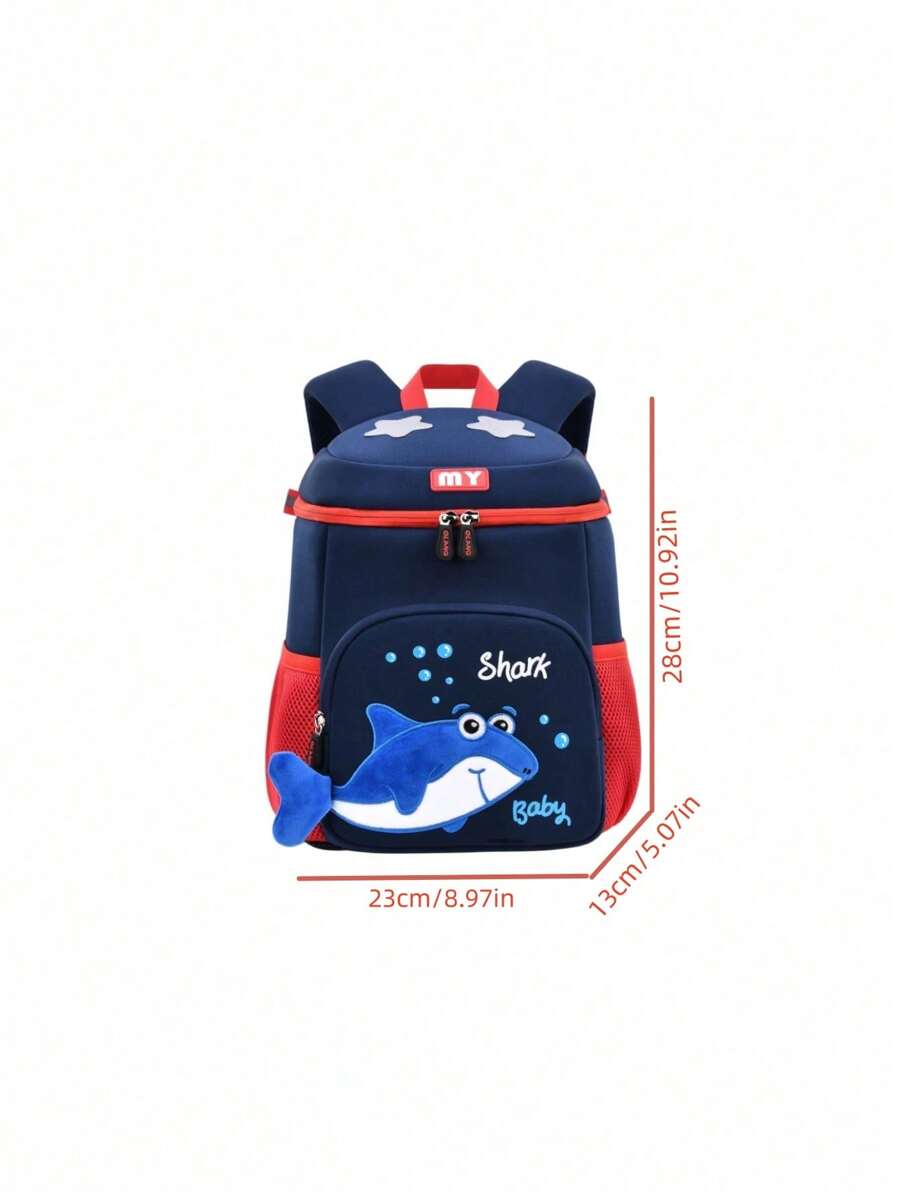 Shark Design Large Capacity Backpack Bag for PreSchool Boys Girls Kid NIYO TOYS