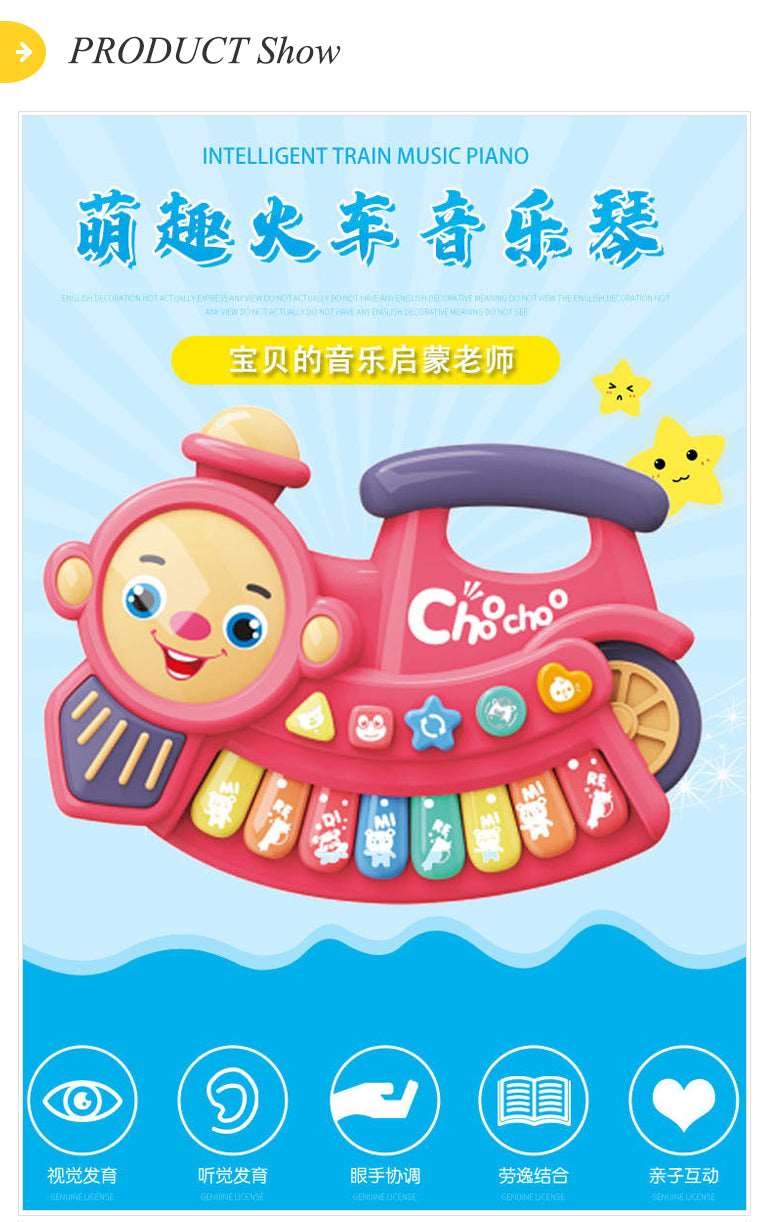 TOY Animal Sound Piano Musical Train Toy for Toddlers NIYO TOYS