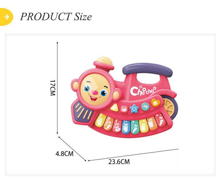 TOY Animal Sound Piano Musical Train Toy for Toddlers NIYO TOYS