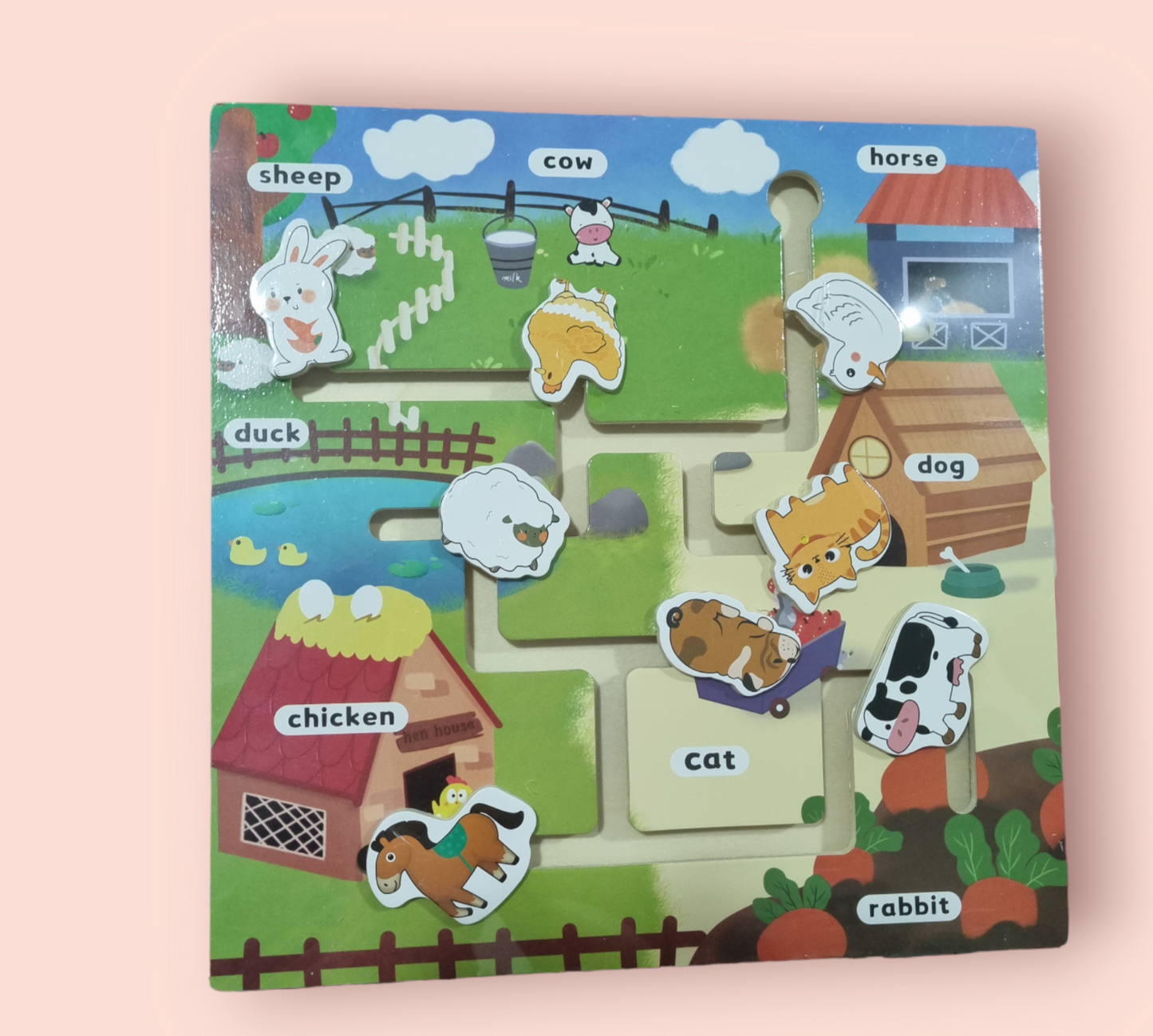 Wooden Puzzle Astronomy Wooden Puzzle for Early Educational NIYO TOYS