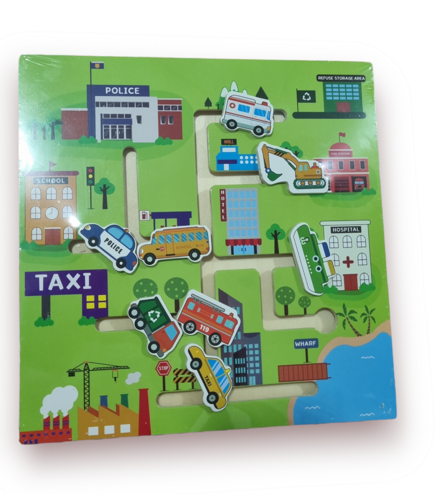 Wooden Puzzle Astronomy Wooden Puzzle for Early Educational NIYO TOYS