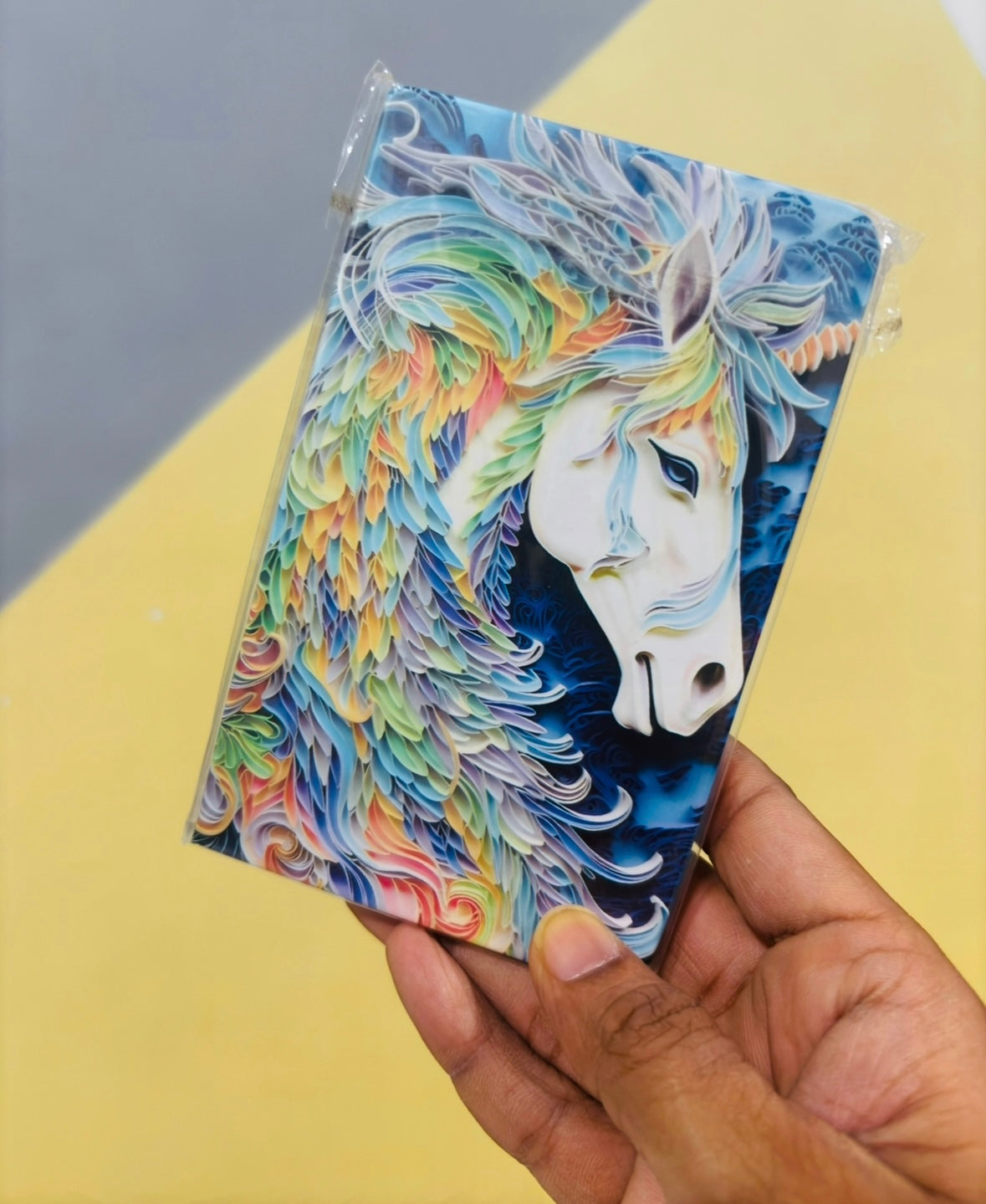 Avengers themed A5 diary featuring a colorful unicorn design for creative note-taking