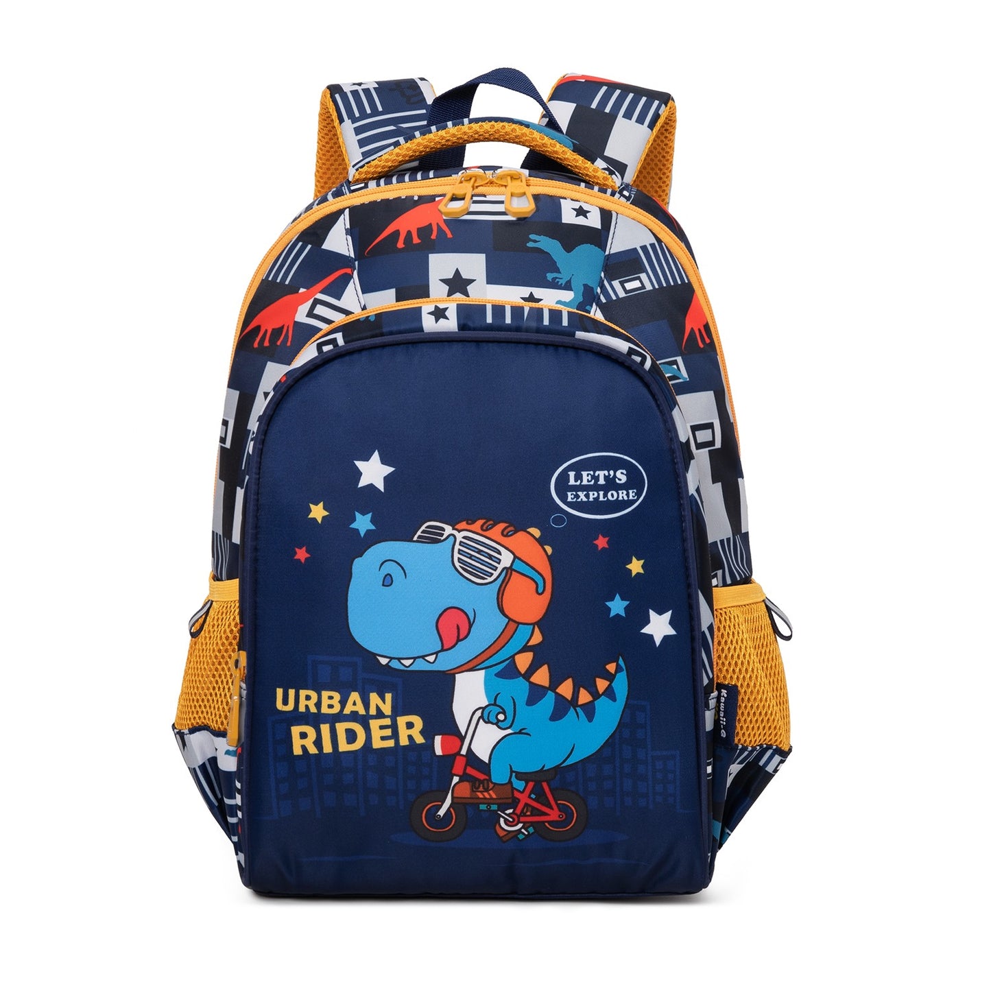 NIYO TOYS back to school dino backpack featuring a fun dinosaur design and spacious compartments