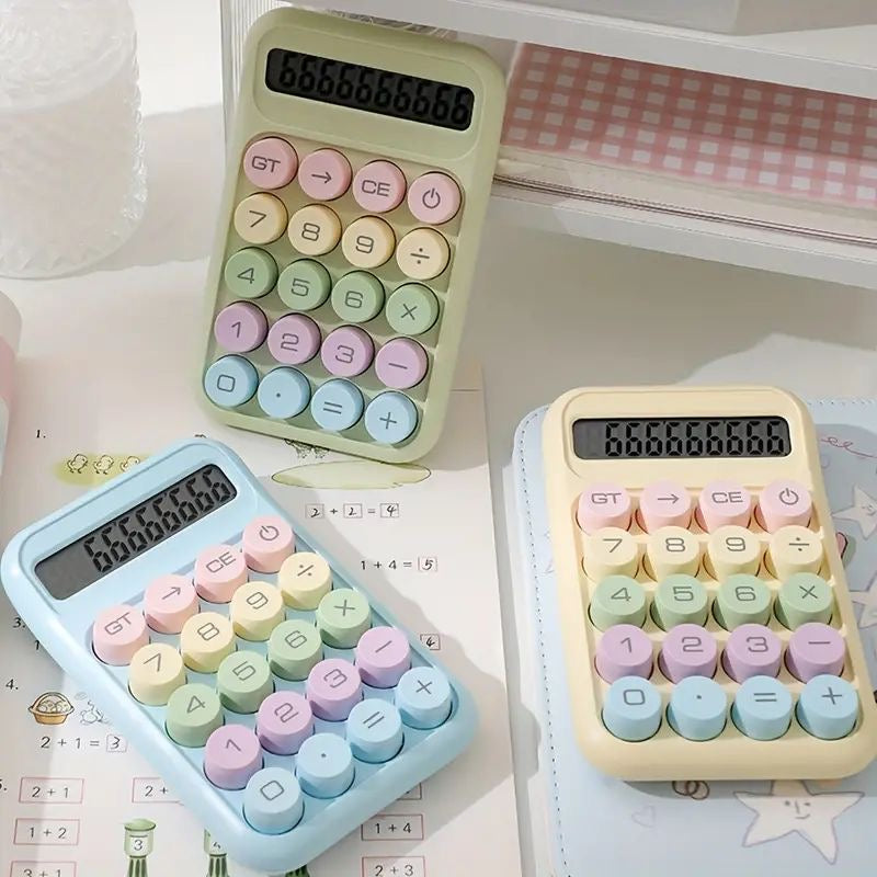 Colorful NIYO TOYS Calculator Return Gift with Big Buttons in Pastel Colors