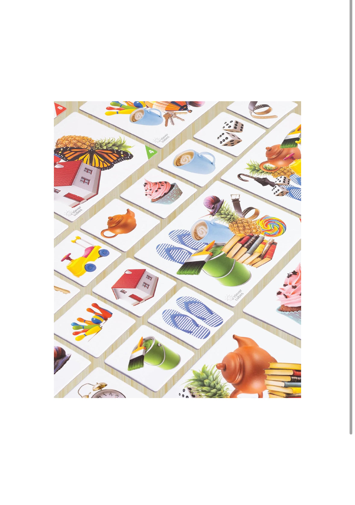 NIYO TOYS colorful memory matching cards for age 3+, ideal for home storage and organization products