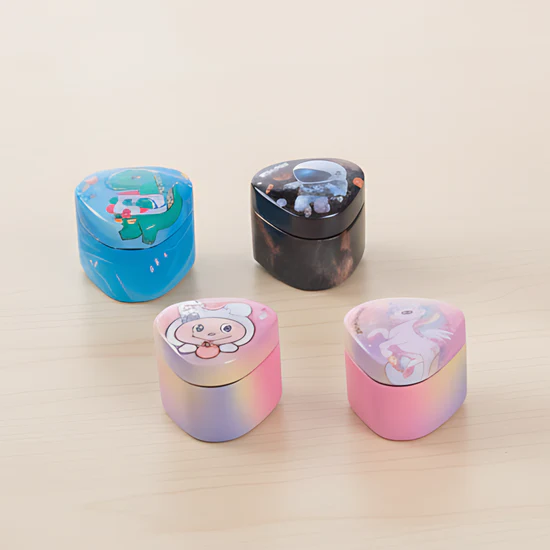 NIYO TOYS colorful sharpeners featuring cute designs for kids ages 3 and up, perfect for school use