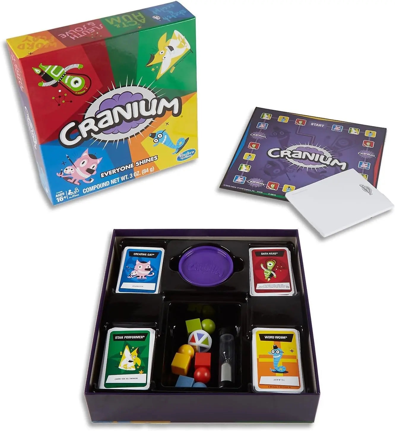 Cranium Board Game by Niyo Toys featuring colorful cards and game pieces for family fun