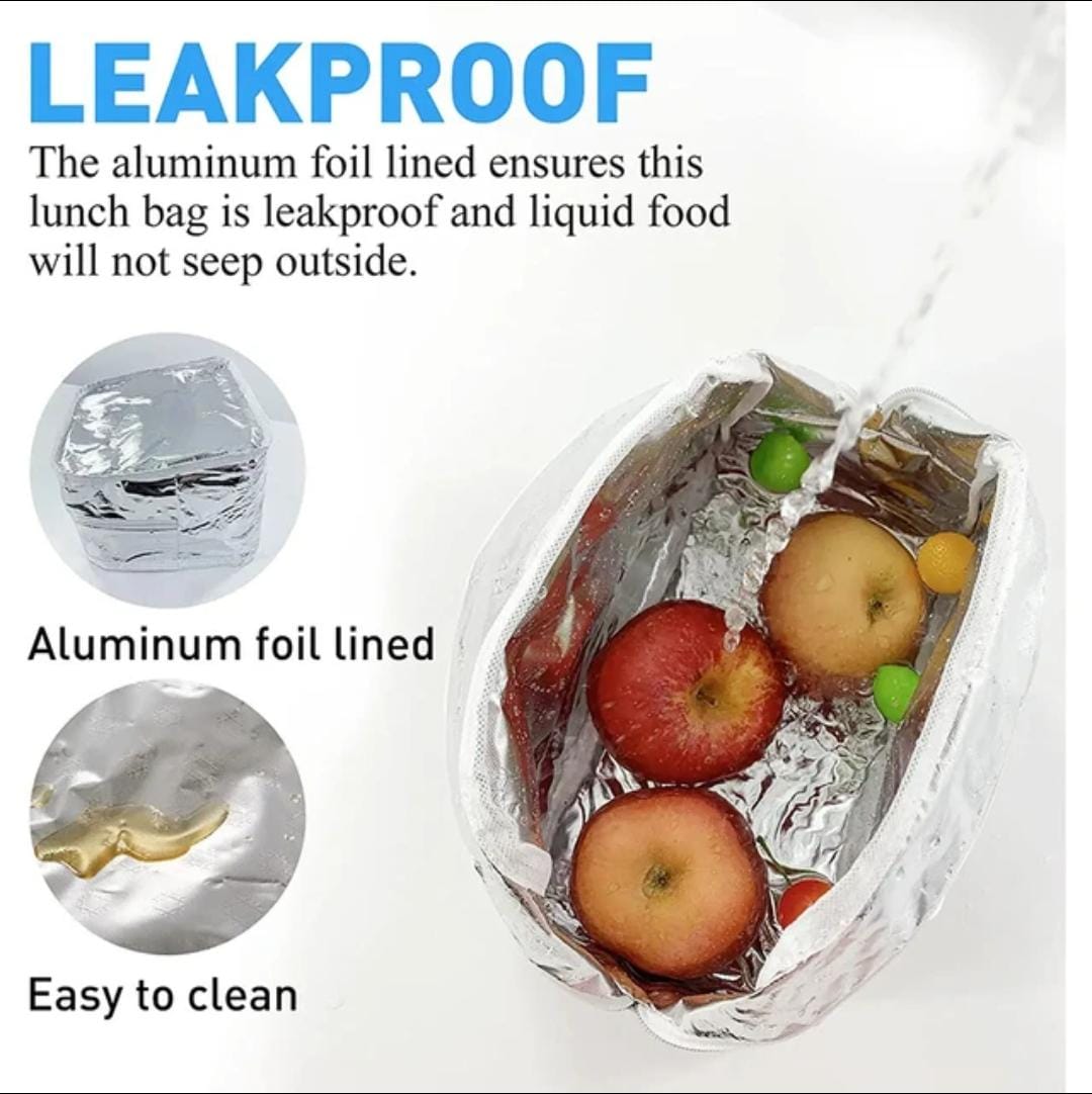 NIYO TOYS durable lunch bags for adults with leakproof aluminum foil lining and easy to clean design