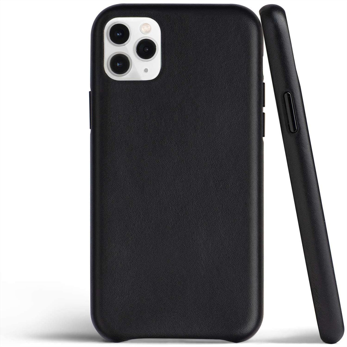 My Store Black Leather iPhone Case with Sleek Design and Durable Protection