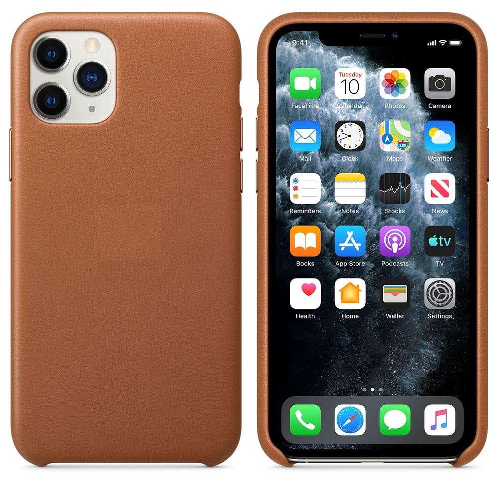 Brown Leather iPhone 11 Pro Case from My Store with a Stylish Design and Durable Protection