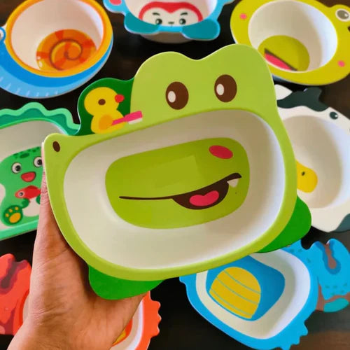 NIYO TOYS Bamboo Fiber Snack Bowl - Cute Animal Design NIYO TOYS