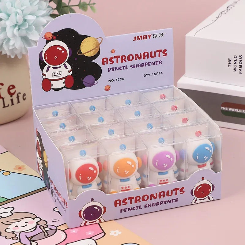Astronaut Shape Colorful Pencil Sharpener NIYO TOYS