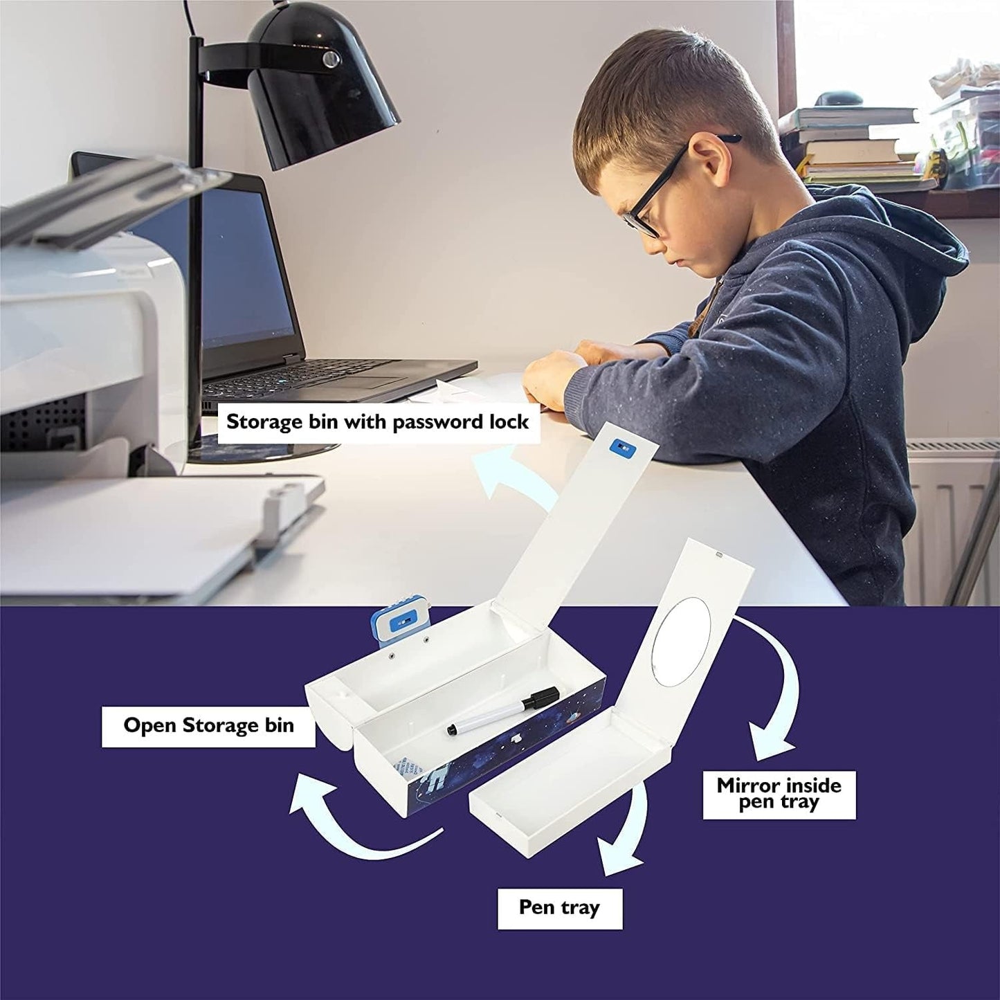 NIYO TOYS Password Lock Pencil Case for Kids NIYO TOYS