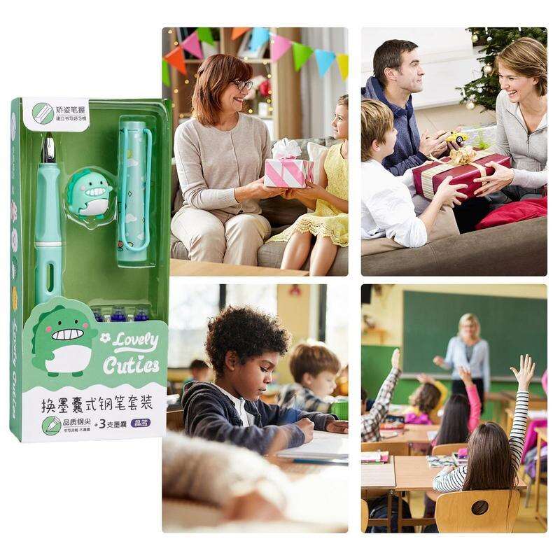 Kawaii mechanical pencils set in a fun package for creative and playful writing experiences