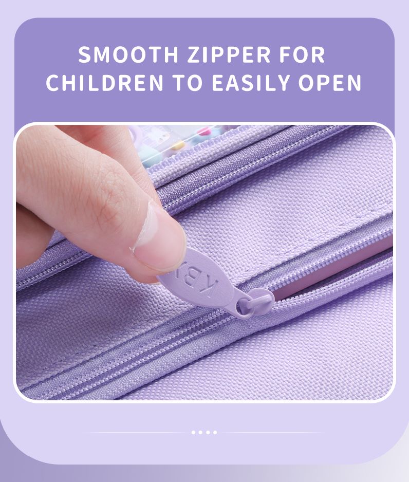 NIYO TOYS Magic World kids bag featuring a smooth zipper for easy access by children