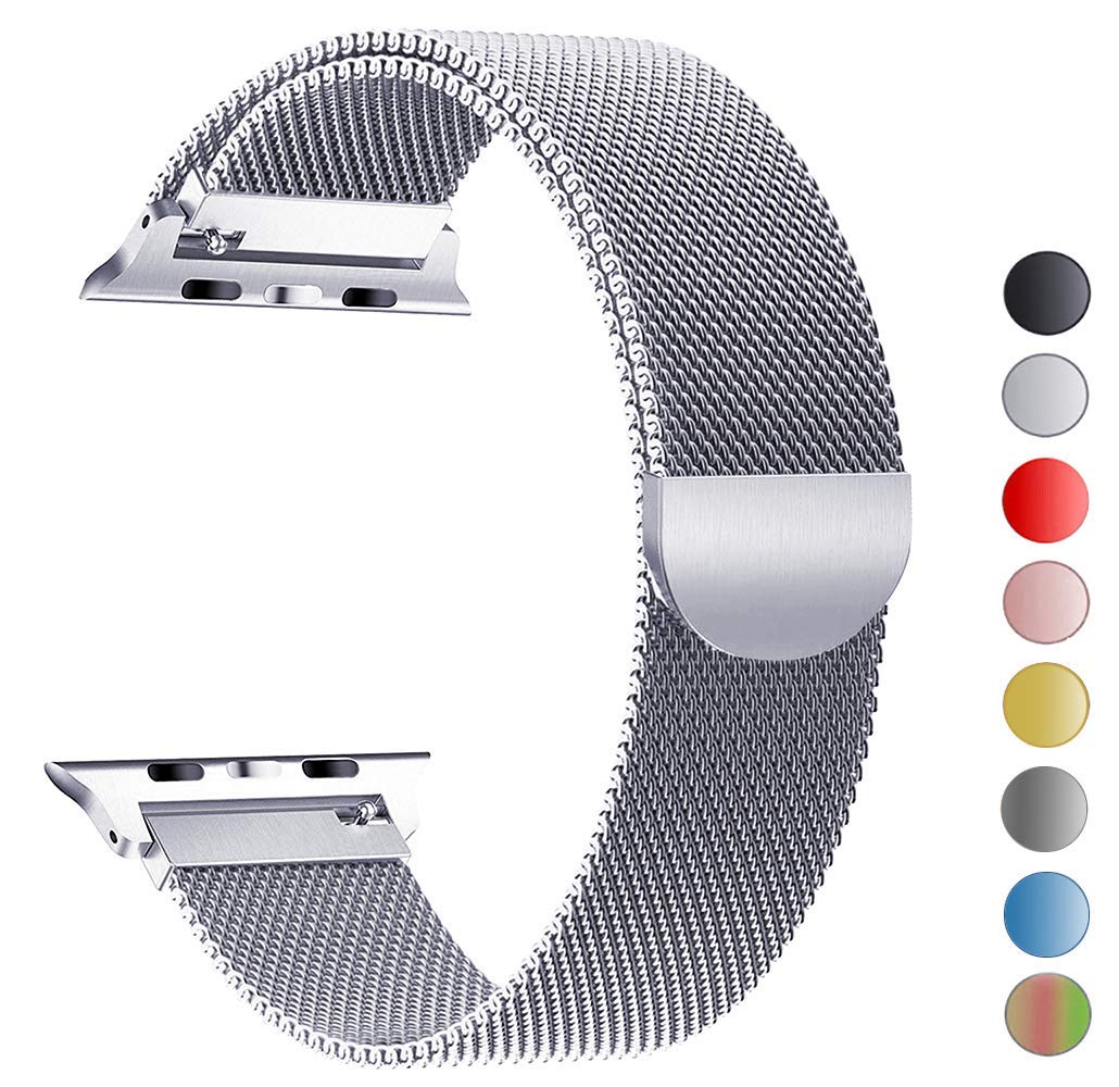 NIYO TOYS Stainless Steel Mesh Strap for Smartwatches available in multiple colors