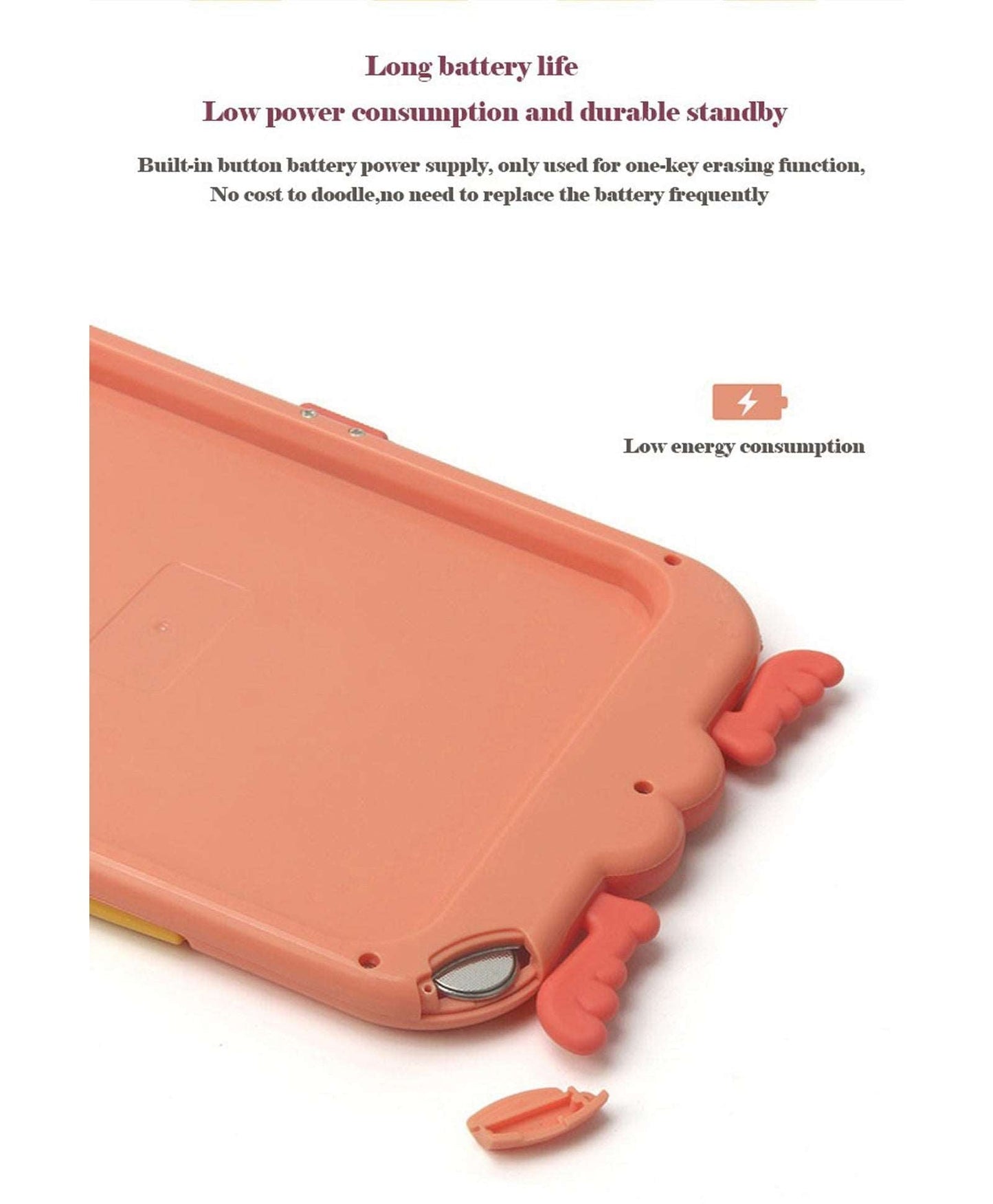 NIYO TOYS LCD drawing board for kids with long battery life and low energy consumption features