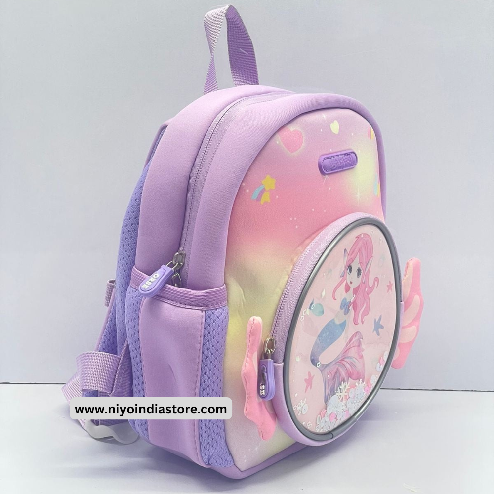 NIYO TOYS 3D unicorn backpack for kids with vibrant colors and cute design
