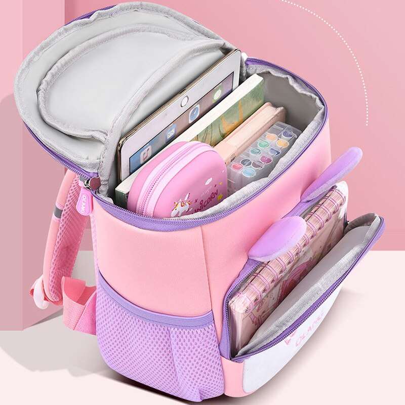 NIYO TOYS waterproof children's schoolbag with multiple compartments for organization and storage
