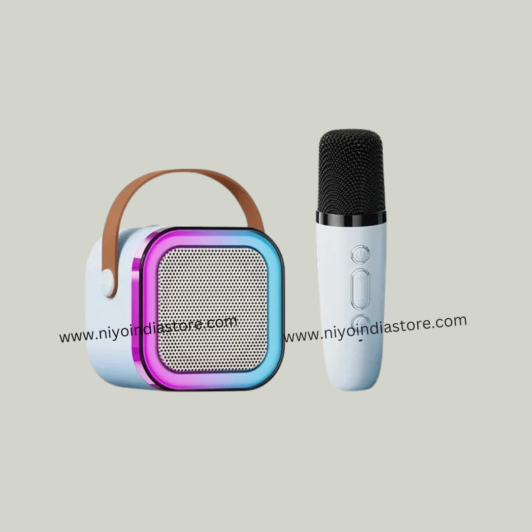 NIYO TOYS portable wireless speaker with bluetooth, fun design for kids and family gatherings