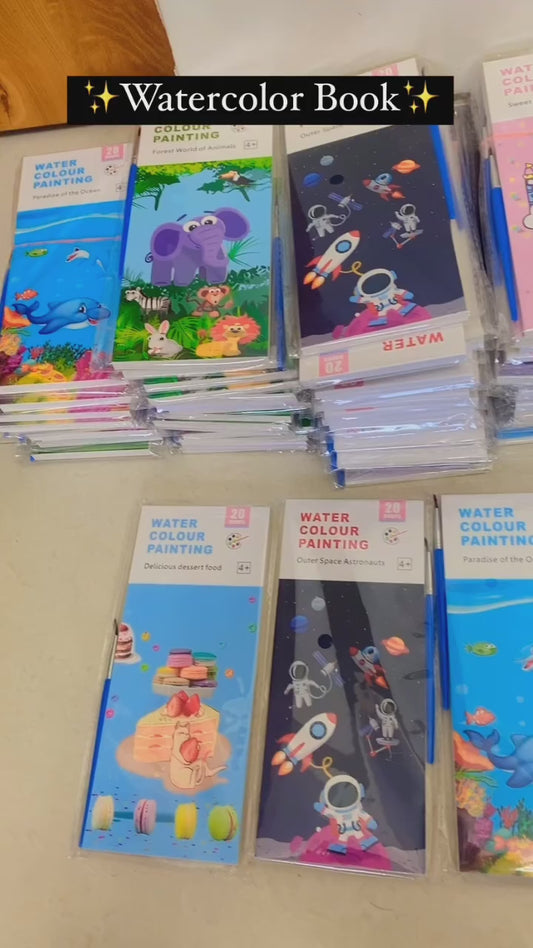 NIYO TOYS Magic Water Painting Book for Kids