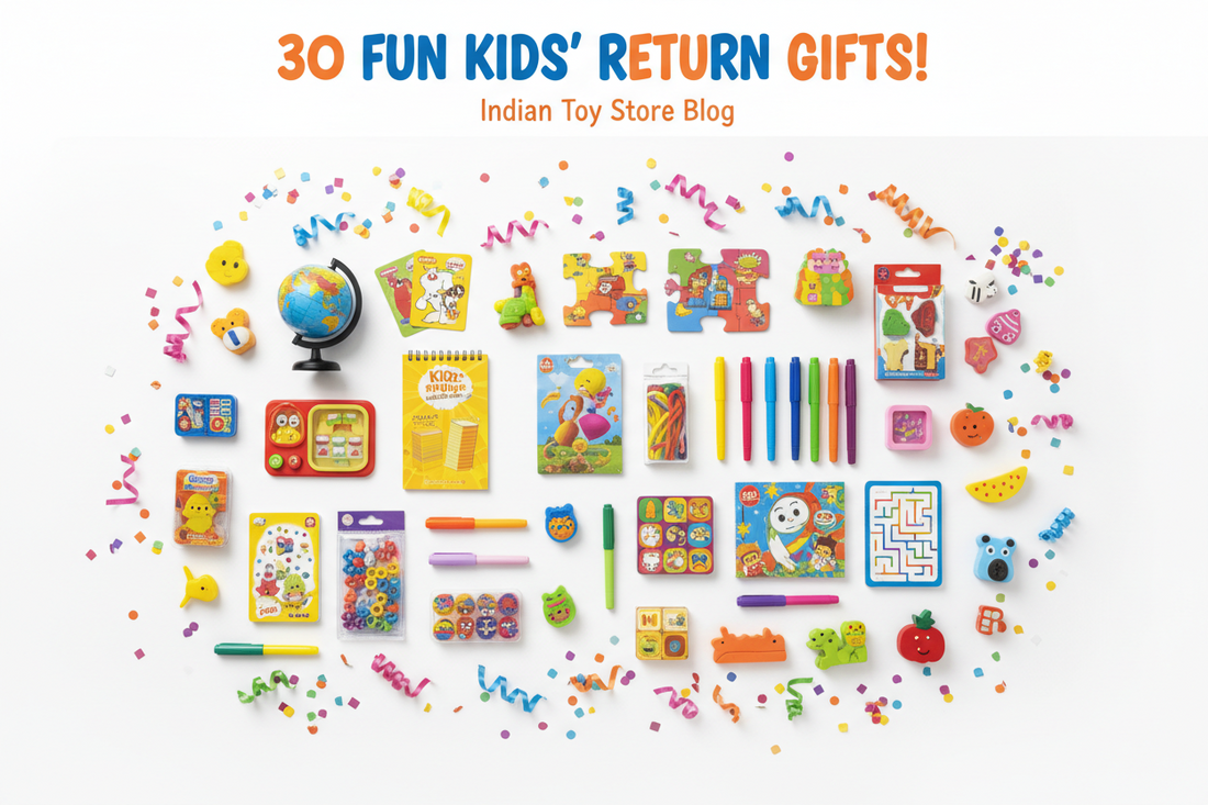 30 Unique Return Gift Ideas for Kids That They'll Actually Love