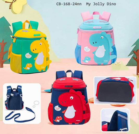 Trendy kids backpacks 2025 featuring colorful dinosaur designs and ergonomic comfort for school and play