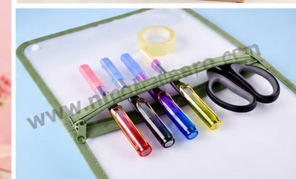 A4 Double-Layer File Organizer