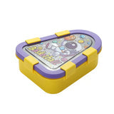 3 grid stainless steel triangle lunch box