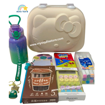 "Mini Suitcase Hamper – Creative Essentials for Little Learners" NIYO TOYS