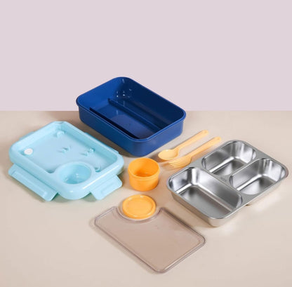 3 Compartment Sustainable Eco-Friendly Lunch Box NIYO TOYS